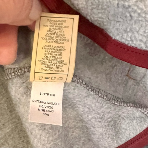 7 FOR ALL MANKIND Boys Color Sz XL Polar Fleece Jacket Funnel neck Snap Button - Picture 8 of 10